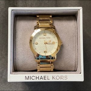 Michael Kors MK3158 Gold Tone Stainless Watch